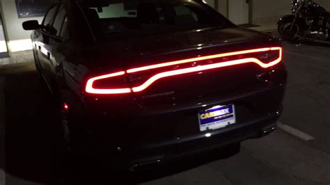 2018 Dodge Charger Sxt At Night Youtube