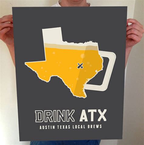 Austin Texas Austin Texas Austin Art Austin Beer Austin Beer Print