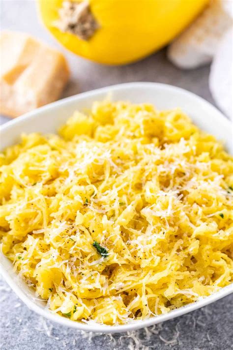 Oven Roasted Spaghetti Squash Plated Cravings