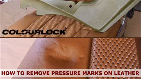 Leather conditioning will also depend on how much use the leather gets. How to remove pressure marks on leather - www.colourlock ...
