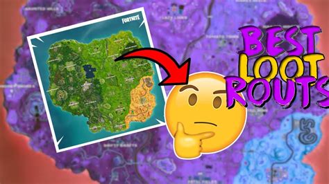 Best Fortnite Loot Routes For Season 5 Map Update Youtube