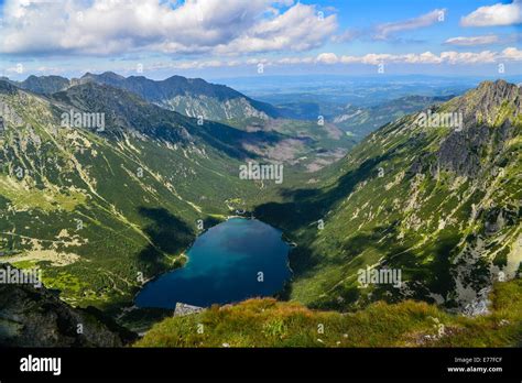 Lake Morskie Oko Eye Of The Sea Zakopane Carpathian Mountains