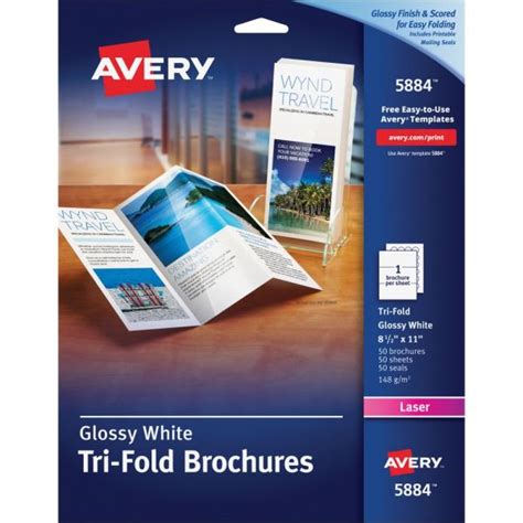 Avery Tri Fold Brochure Template Free