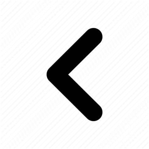 Tiny Arrow Left Icon Download On Iconfinder