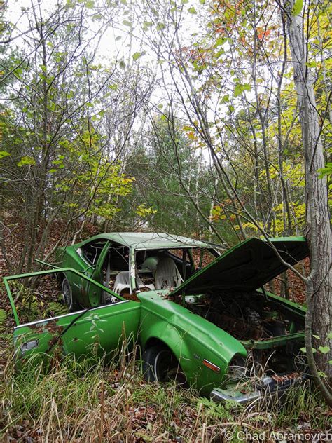 August 2012 Obscure Vermont Vermont Woods Abandoned Abandoned Cars