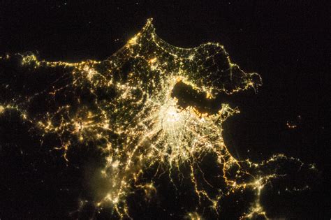 Tokyo Seen From The International Space Station Can You Spot The Chuo