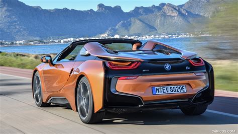 2019 Bmw I8 Roadster Color E Copper Rear