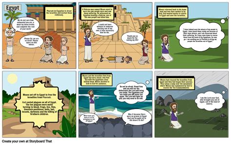 Exodus Comic Strip Storyboard By A17bb3c1