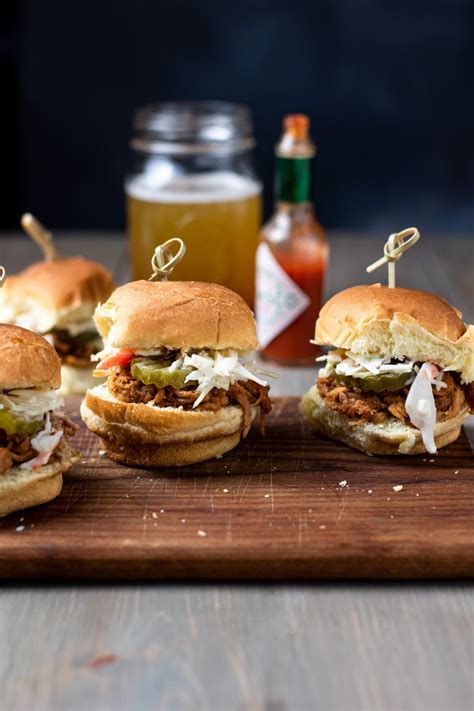 Bbq Pulled Pork Sliders Recipe Kitchen Swagger