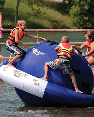 AVIVA Sports Saturn Rocker With Duraskin Lake Toys Lake Fun Inflatable Water Park