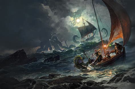 Dungeons And Dragons Setting Sail With Ghosts Of Saltmarsh · Nerdvana · Rpgs
