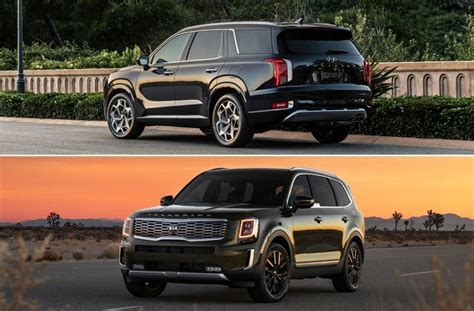 2021 hyundai palisade vs. 2021 kia telluride: head to head