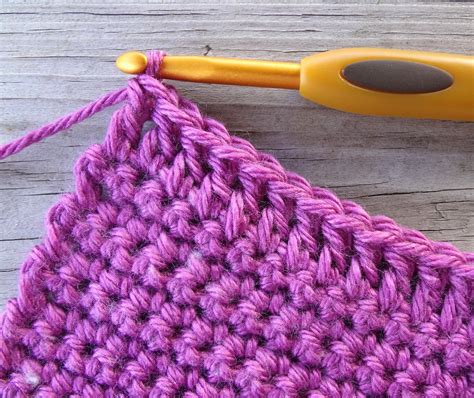 Fiber Flux How To Double Crochet