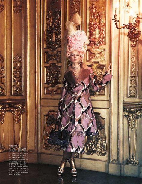 Ymre Stiekema Models Sumptuous Glamour For Vogue Japan October 2012 By