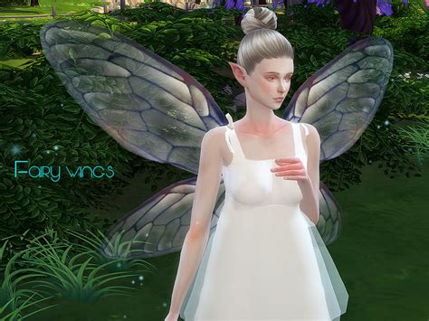 Sims 4 Ccs The Best Fairy Wings By S Club