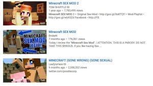 Minecraft Has Sex Mods Via Youtube Counter Culture Mom