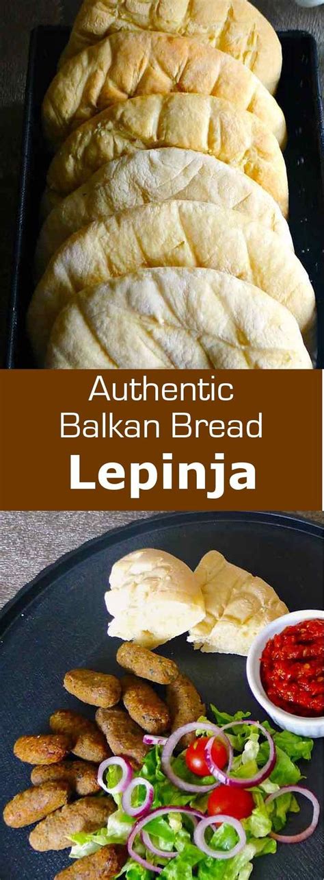 Lepinja Bread Also Called Lepinje Or Somun In Bosnia And Herzegovina