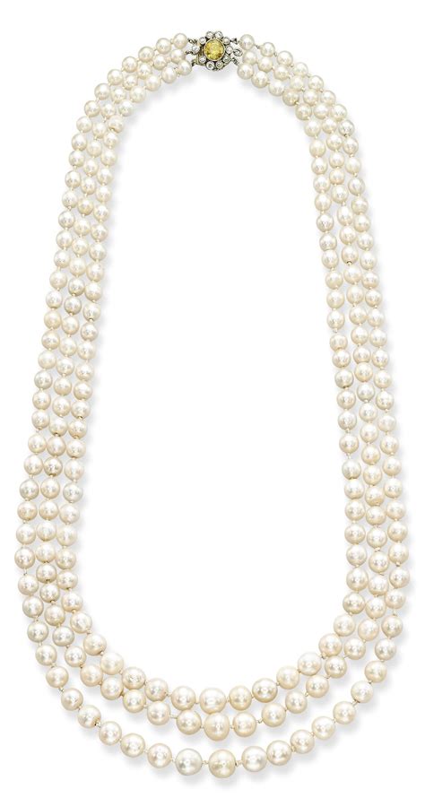 a natural pearl coloured diamond and diamond necklace necklace colored diamond christie s