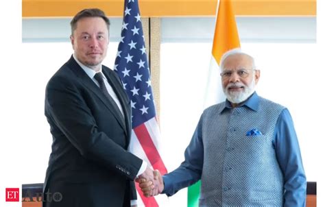 Musk And Modi Elon Musk Meets Modi Says Tesla Is Looking To Invest In