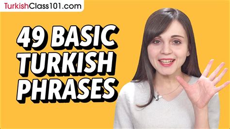 49 Basic Turkish Phrases For ALL Situations To Start As A Beginner