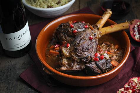 Moroccan Dinner Moroccan Braised Lamb Shanks La Crema