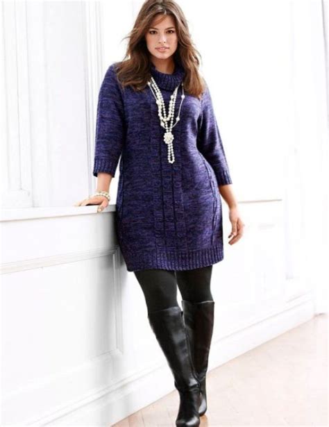 Plus Size Sweater Dresses For Fall 2019 Pluslookeu