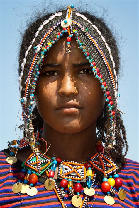 Young Afar Woman Ethiopia
