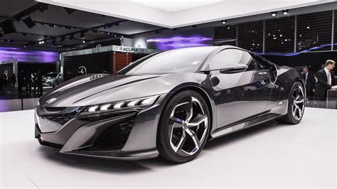 Research acura nsx model details with nsx pictures, specs, trim levels, nsx history, nsx facts and more. Sports Car "HONDA NSX ACURA" Twin-engine Turbo V6 - YouTube