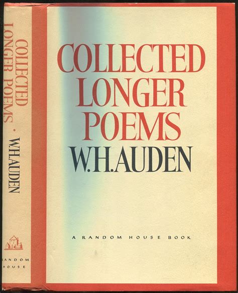 W H Auden Collected Longer Poems First Edition 1969 Ebay