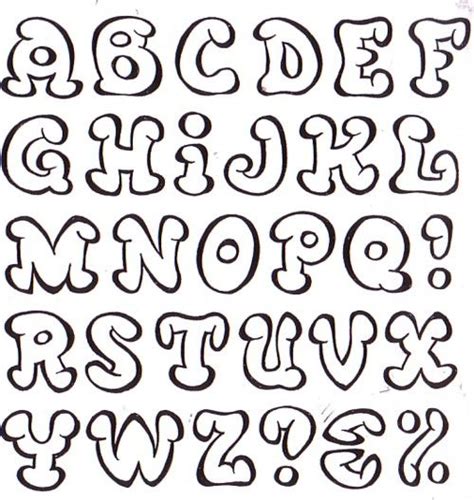 Letras grandes do alfabeto para impressão Ver e Fazer