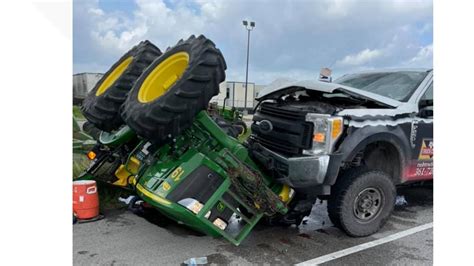 Farm Tractor Accident Near Edroy