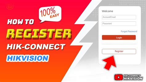 Want to secure your home, workplace, and office more. How To Register Hik Connect Online Hikvision - YouTube