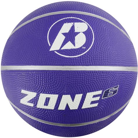 Size 6 Basketball Baden Rubber Basketball Color Purple
