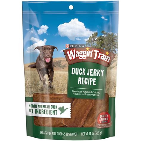 These partners offer assistance to their communities in times of need, which can include the distribution of pet food and supplies. Purina Waggin Train Duck Jerky Recipe Dog Treats 11 oz ...