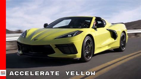2020 Corvette Z51 C8 Accelerate Yellow Metallic Youtube