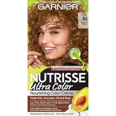Buy Garnier Hair Color Sse Ultra Color Nourishing Creme B Golden Brown Spiced Rum Permanent