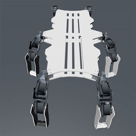 Hexapod Robot 3d Model 200 3ds Obj C4d Stl Free3d