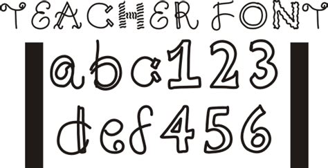 8 Different Number Fonts Images Bubble Numbers Font Numbers