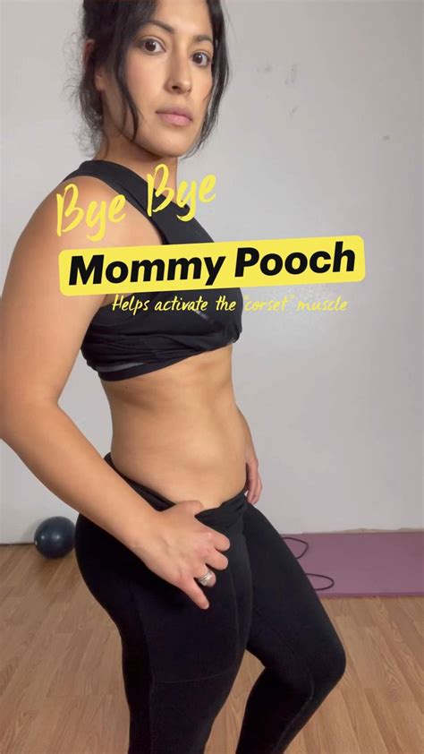 Bye Bye Mommy Pooch Abs Workout Fitness Workout For Women Flat