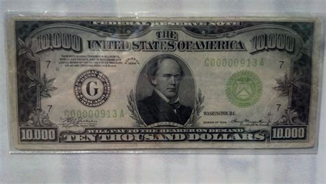 A Real 10000 Dollar Bill Fert Bert Flickr