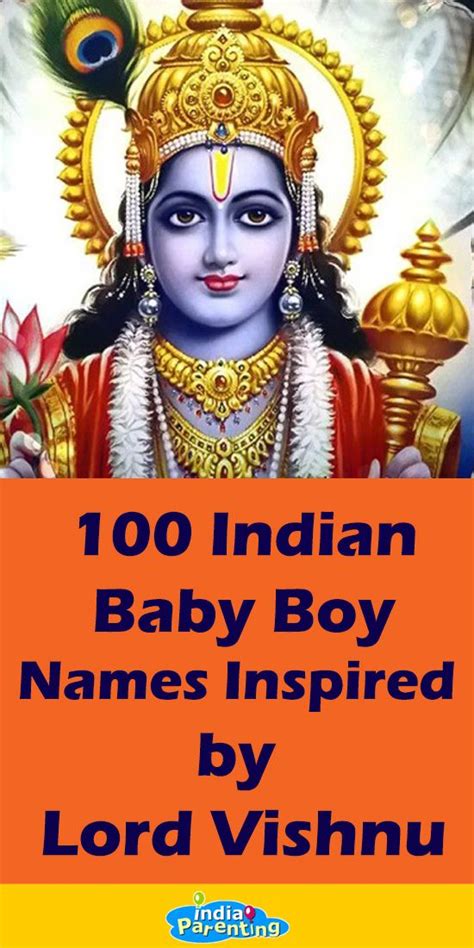 Indian Baby Boy Names Inspired By Lord Vishnu With Meaning Hindu Hot