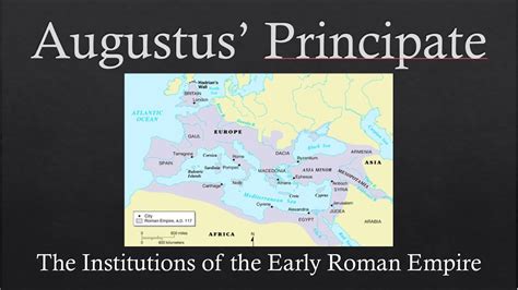 Augustus Principate The Institutions Of The Early Roman Empire Youtube