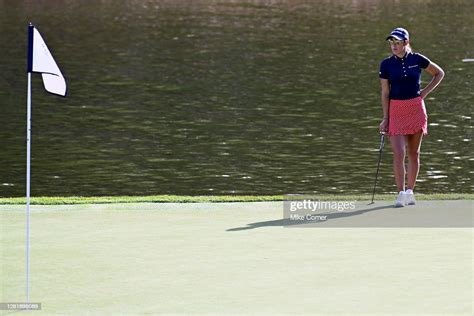 Maria Fassi Looks On At The Ninth Hole During Round Two Of The 2020