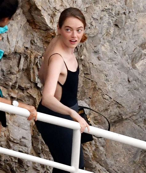Emma stone arrives at a gym in los angeles 06/15/2021. Emma Stone - Photoshoot for Louis Vuitton in Capri-31 ...