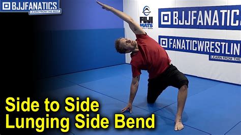 side to side lunging side bend by josh stockman youtube