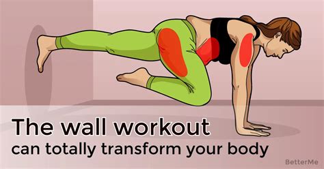 The Wall Workout Can Totally Transform Your Body Wall Workout Senior