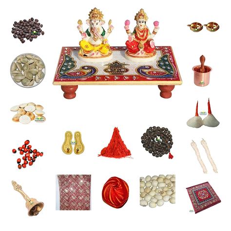 Buy Indian Handicrafts Export Deepawali Pooja Samagri Goddess Laxmi
