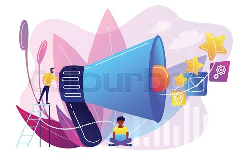 Promotion Strategy Concept Vector Illustration Stock Vector Colourbox