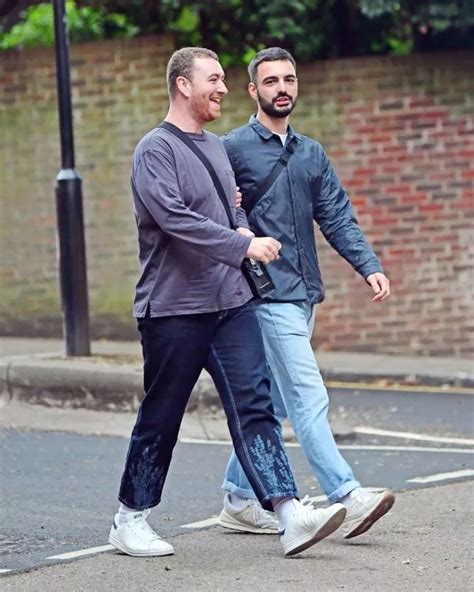 Sam Smith Cuddles And Snogs Their New Boyfriend In Very Passionate