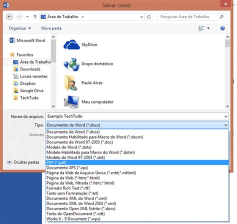 Como Salvar Em Pdf No Word Confira O Tutorial Sou Secret Ria